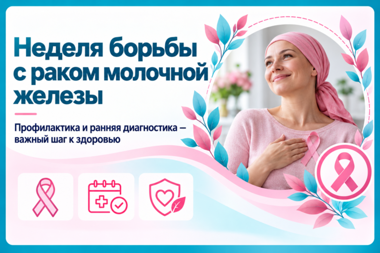 Неделя борьбы с раком молочной железы